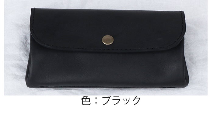 歴40年の職人がソフトで丈夫な馬革でハンドメイドする・日本製の長財布 
