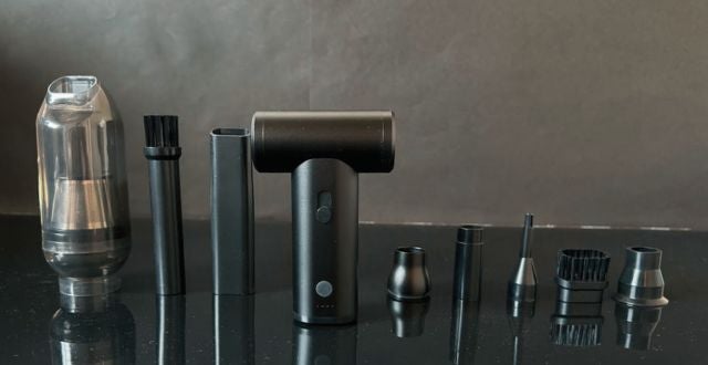 超強力＆コンパクト！掃除、洗車、アウトドアでも大活躍！2WAYミニエア