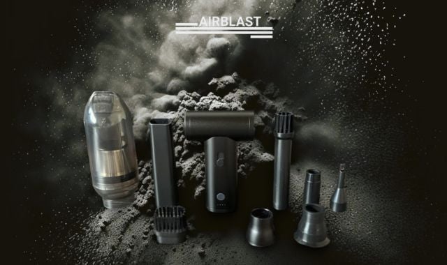 超強力＆コンパクト！掃除、洗車、アウトドアでも大活躍！2WAYミニエア