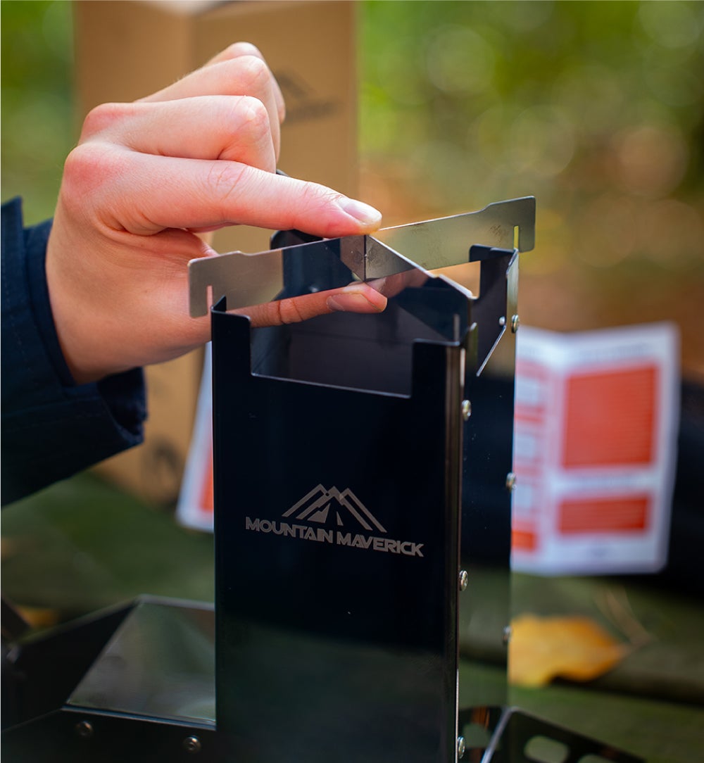 MOUNTAIN MAVERICK RAKETENOFEN　ロケットストーブ 暮らしを豊かに自然と共存】キャンプ・災害時にも頼れる存在