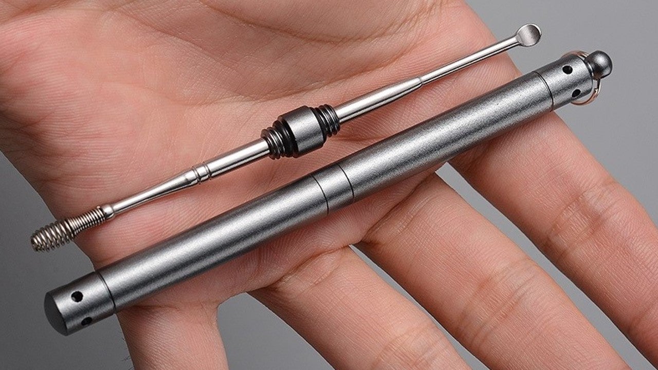 耳かき 静電気の力で耳垢をごっそり！ステンレス製耳かき『Ear Pick