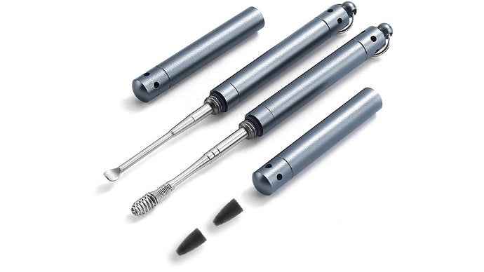 静電気の力で耳垢をごっそり！ステンレス製耳かき『Ear Pick
