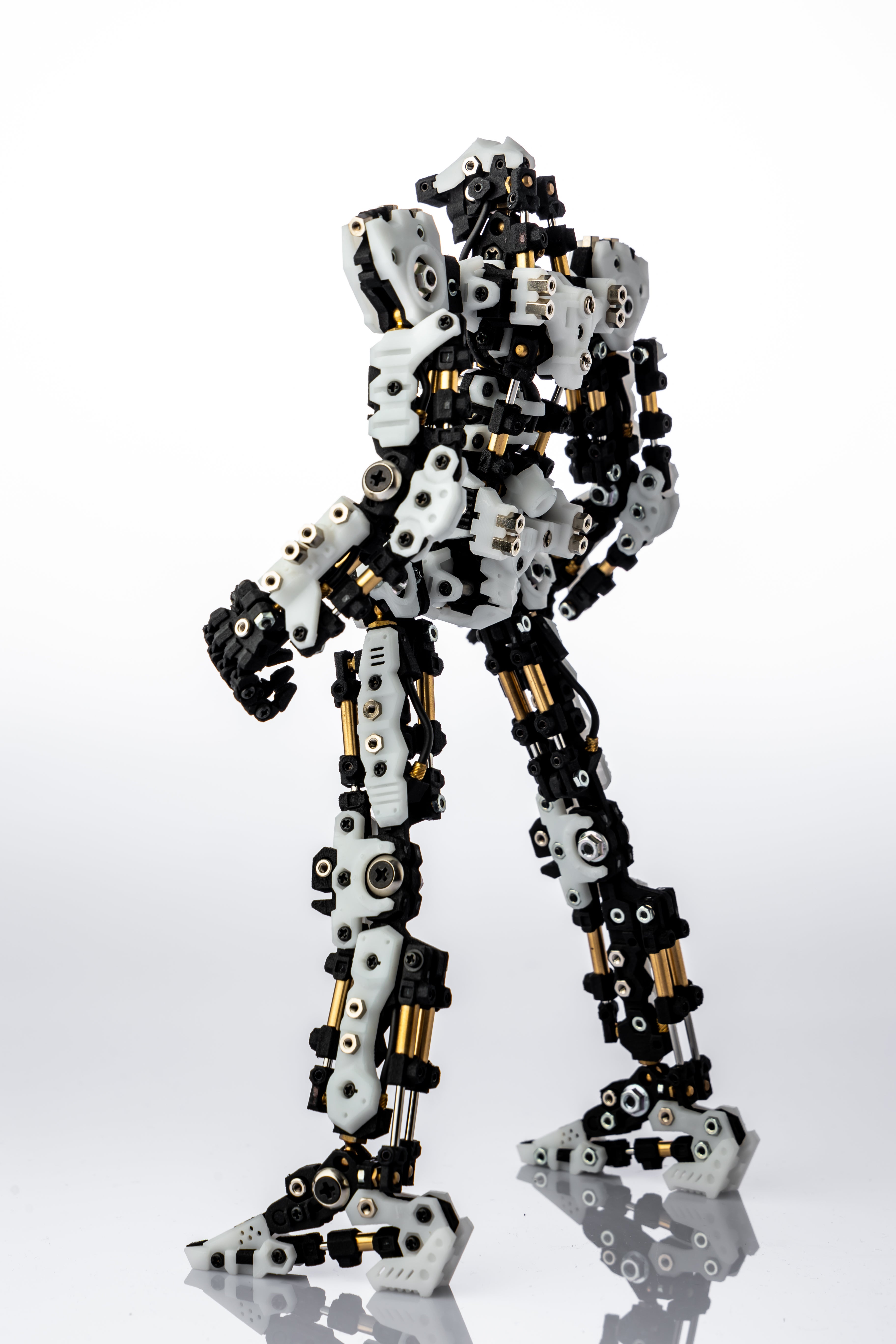 頑丈でメカニカルな骨格と3Dプリントされた多彩なシェルでオリジナル