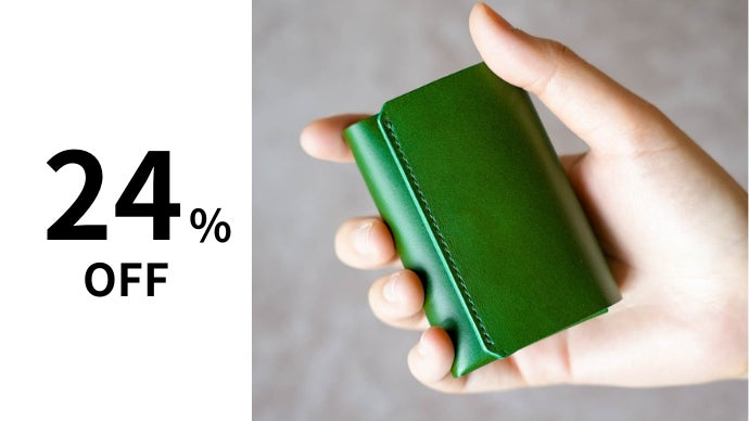 さらに小さく、軽快に。一目瞭然で、操作も思考もミニマム。小さい財布