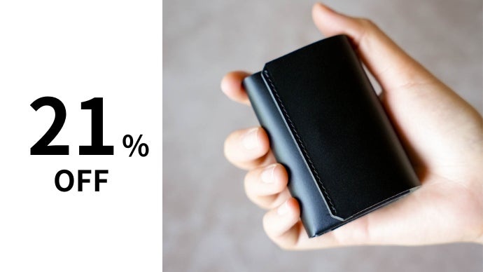 さらに小さく、軽快に。一目瞭然で、操作も思考もミニマム。小さい財布