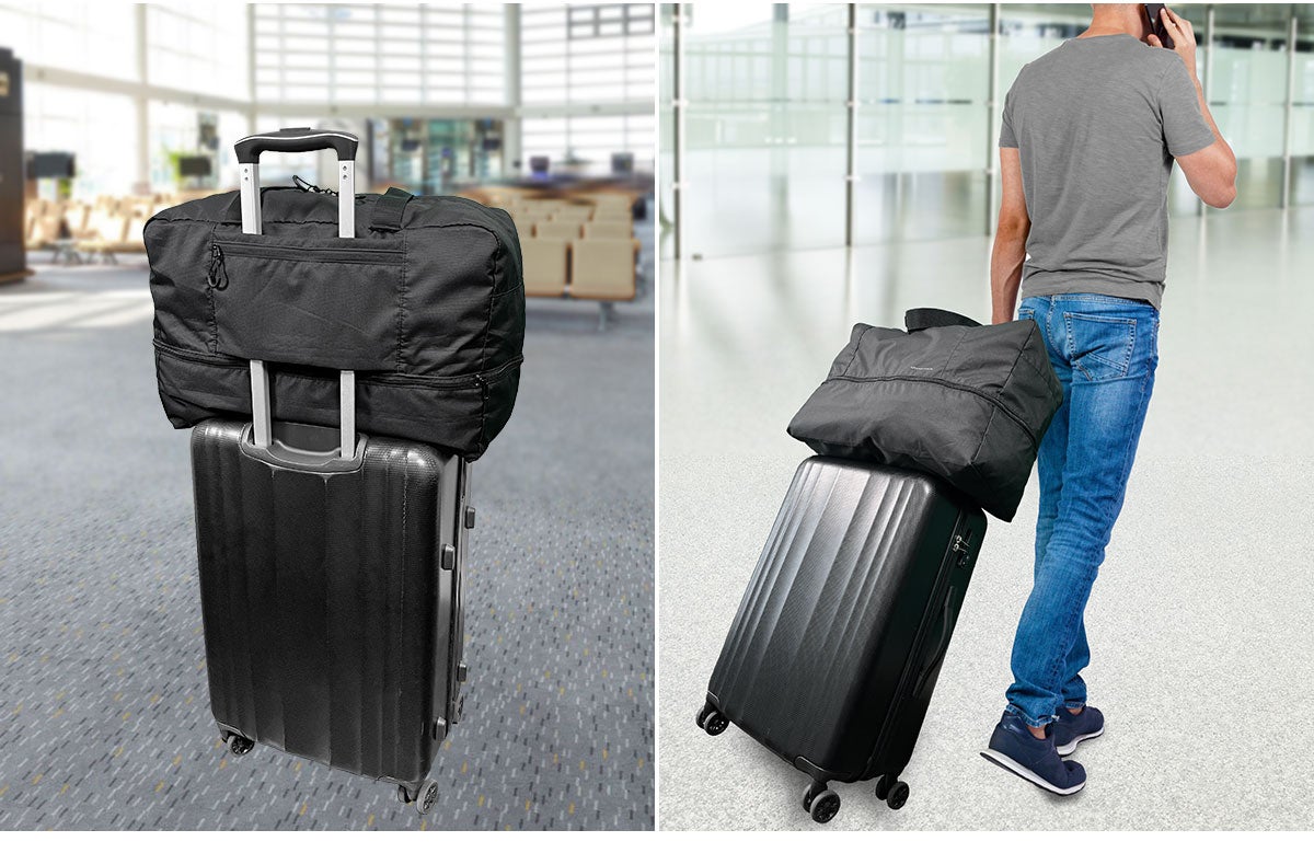 60Lに拡張可能！A5サイズに折りたためる軽くて丈夫な大容量ビッグ