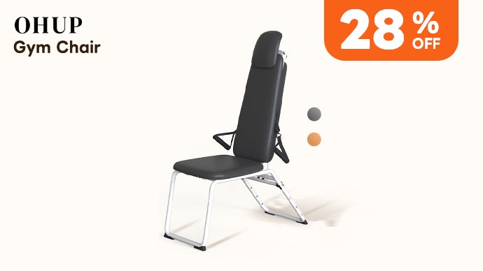 生活空間はそのままホームジムに！電源不要！OHUP多機能トレーニング