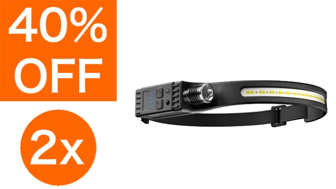 1.5km先まで照らす】夜間の作業から防災まで！超高性能ヘッドライト