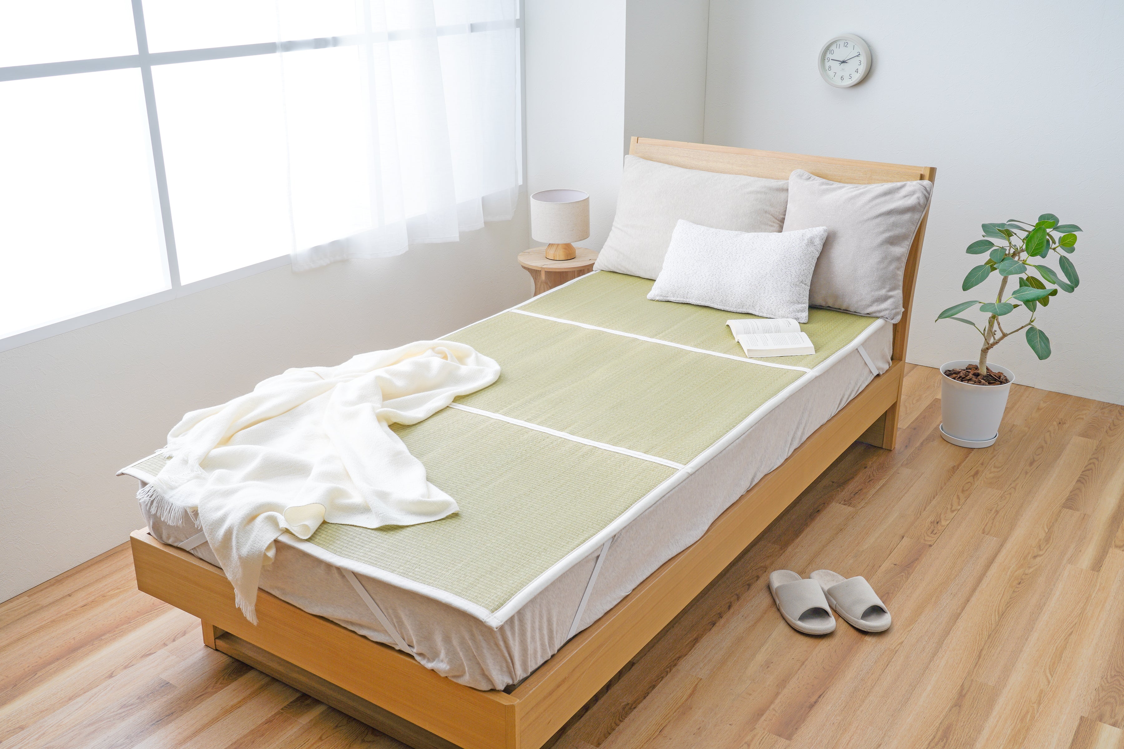 畳に包まれて眠る。理想の睡眠環境を自然素材で実現！洗濯不要