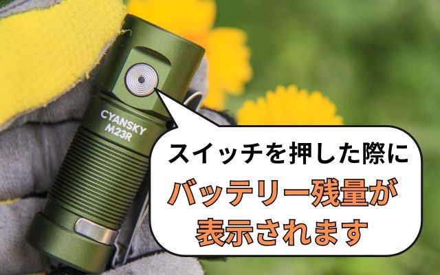 最小を追求した超小型LED懐中電灯。広角＆パワフル照射！1台2役で