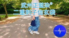 武州正藍染二重刺子剣道着信玄袋