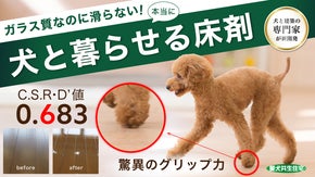 犬と建築の専門家である犬築家が、自ら開発した"愛犬に特化した"本物の床剤!!