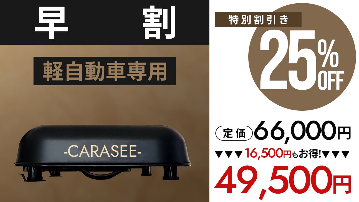 愛車を盗難や汚れ、傷から守る自動開閉カーカバー！第3弾は新開発の軽