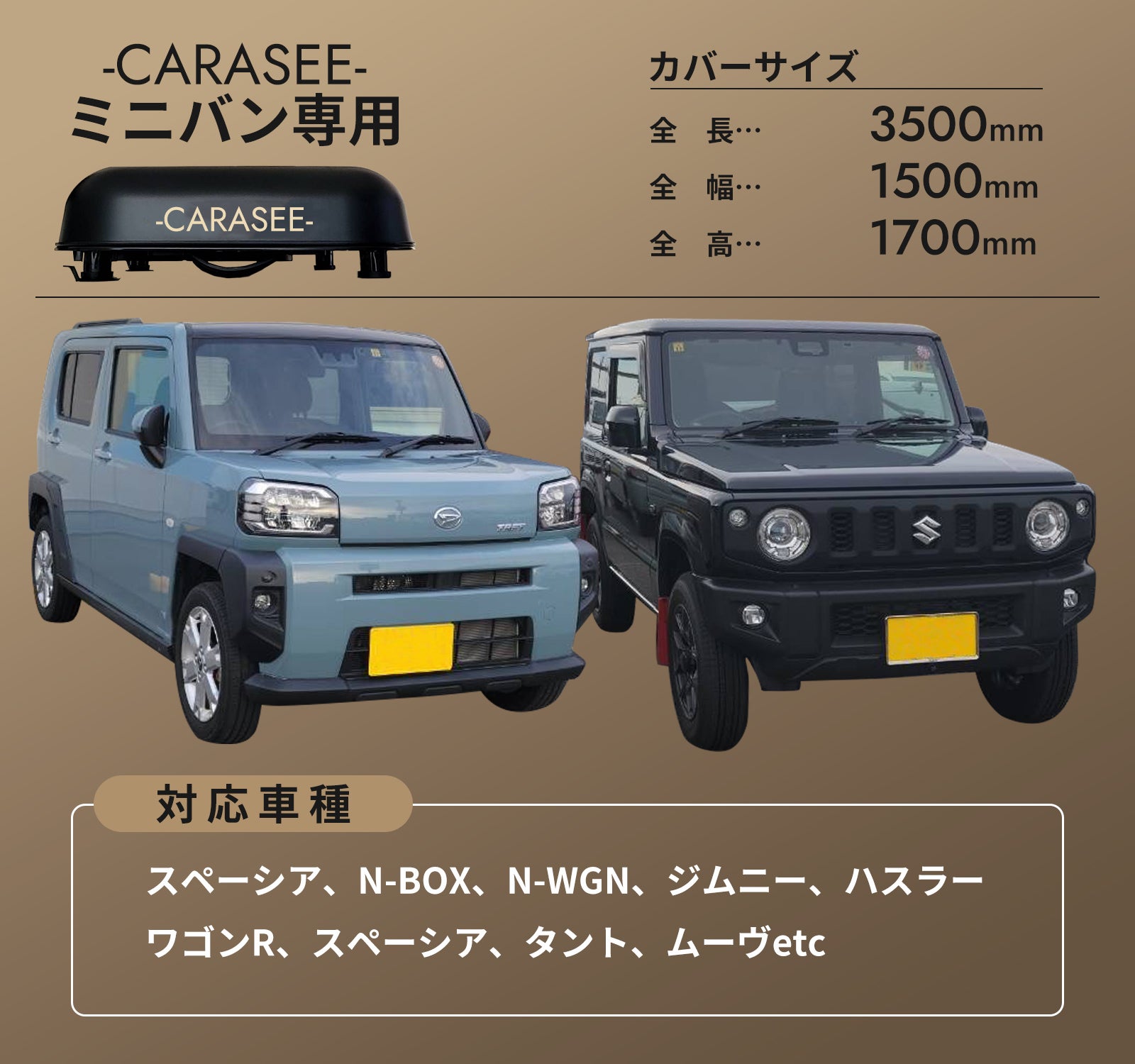 愛車を盗難や汚れ、傷から守る自動開閉カーカバー！第3弾は新開発の軽
