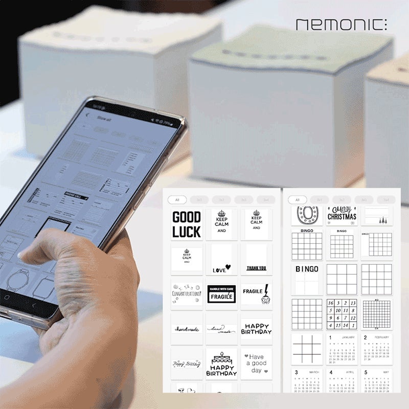 nemonic Ai ネモニックAi 新型ポータブル　ネモニック付箋プリンタ Amazon.com: MANGOSLAB Nemonic AI | Label Printer | Sticky