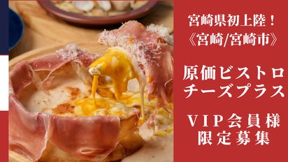 宮崎県初上陸】原価ビストロチーズプラスOPEN記念限定【VIP会員様】大