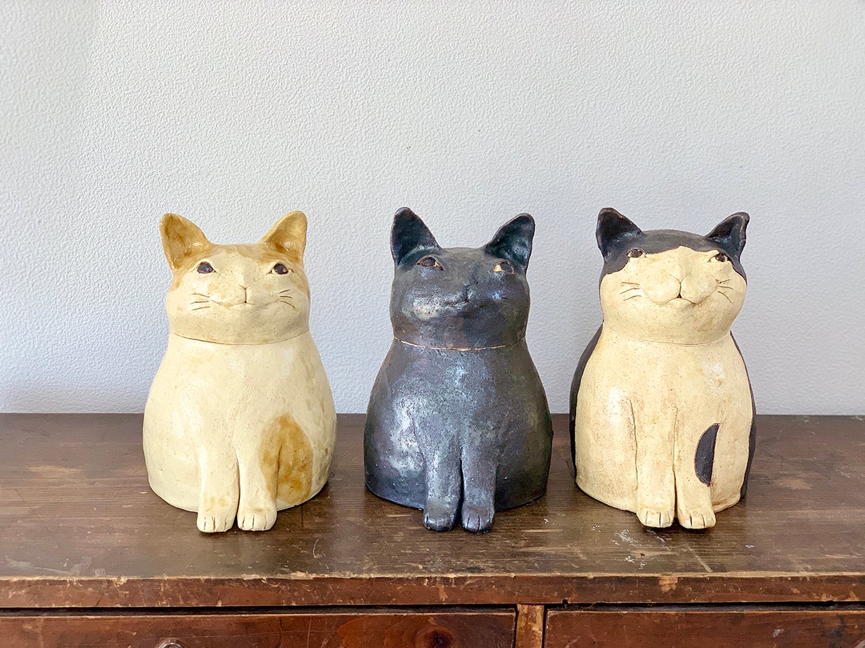 愛猫の面影を宿す、世界で一つのオーダーメイド「ねこ骨壺」｜マクアケ