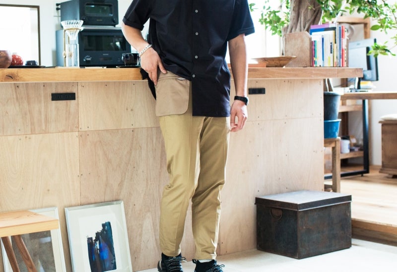 タブレットもポケットに！パンツ専門ブランドが作るスタイリッシュな