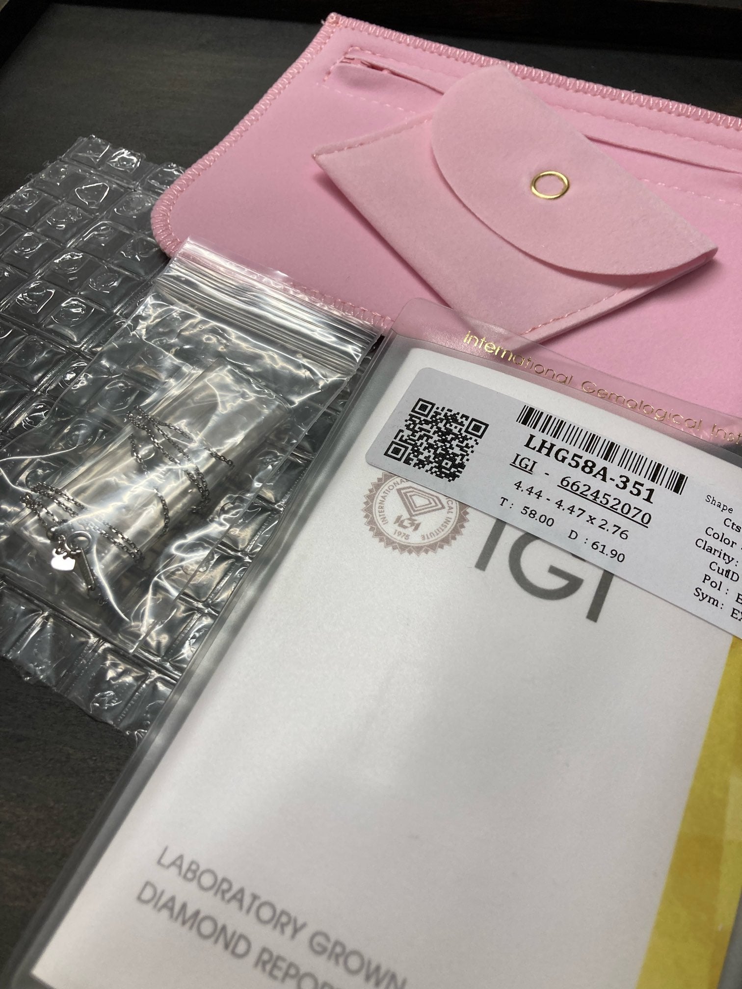 新品未使用　ダイヤモンドケミカル　３本セット 輝きへの探求心を満たす。蛍光性の無いDカラーラボグロウン