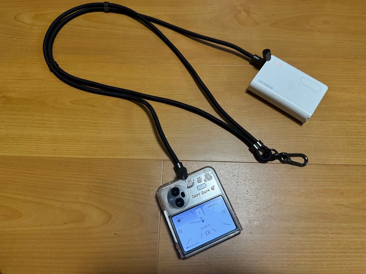 ストラップが充電できるの？240W急速充電＆データ転送/ストラップ充電