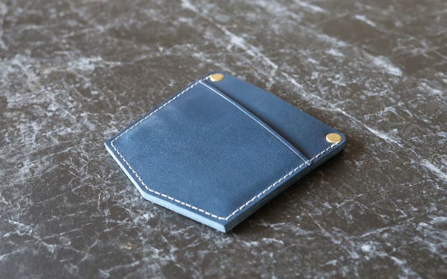   Jeans 財布 極薄5.9mm】ミニマリストの為のジーンズ専用レザーウォレット