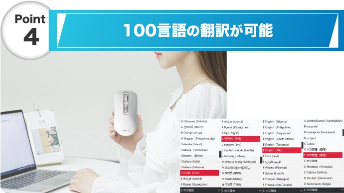 AIマウス MiMOUSE EM4 AI ホワイト ChatGPT 音声認識機能 次世代マウス登場！ChatGPT機能搭載で仕事効率爆上がり 応援購入