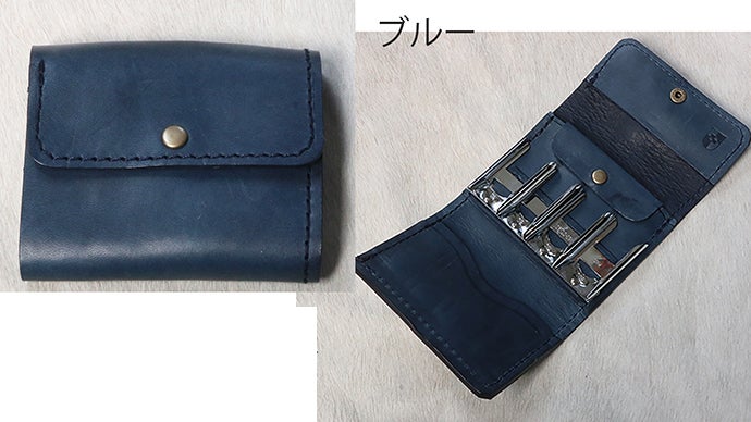 馬革のコインキャッチャー付き小さな財布 職人歴40年が作る財布