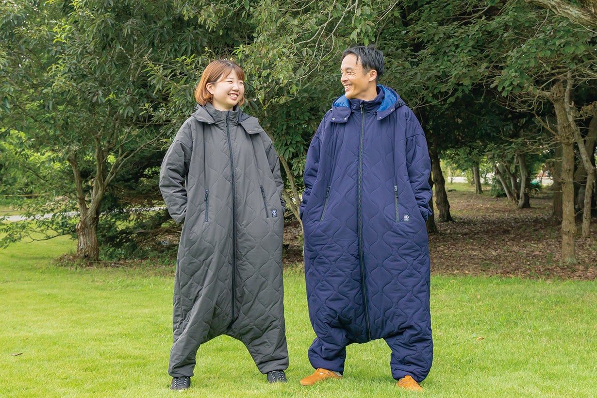 モモンガ 着る寝袋とルームソックスシューズ モモンガ 着る寝袋とルームソックスシューズ - アウトドア寝具