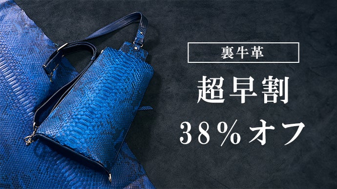 希少　パイソン皮　バックパック 染色されたパイソンの輝き！2つの顔を持つボディバック｜マクアケ