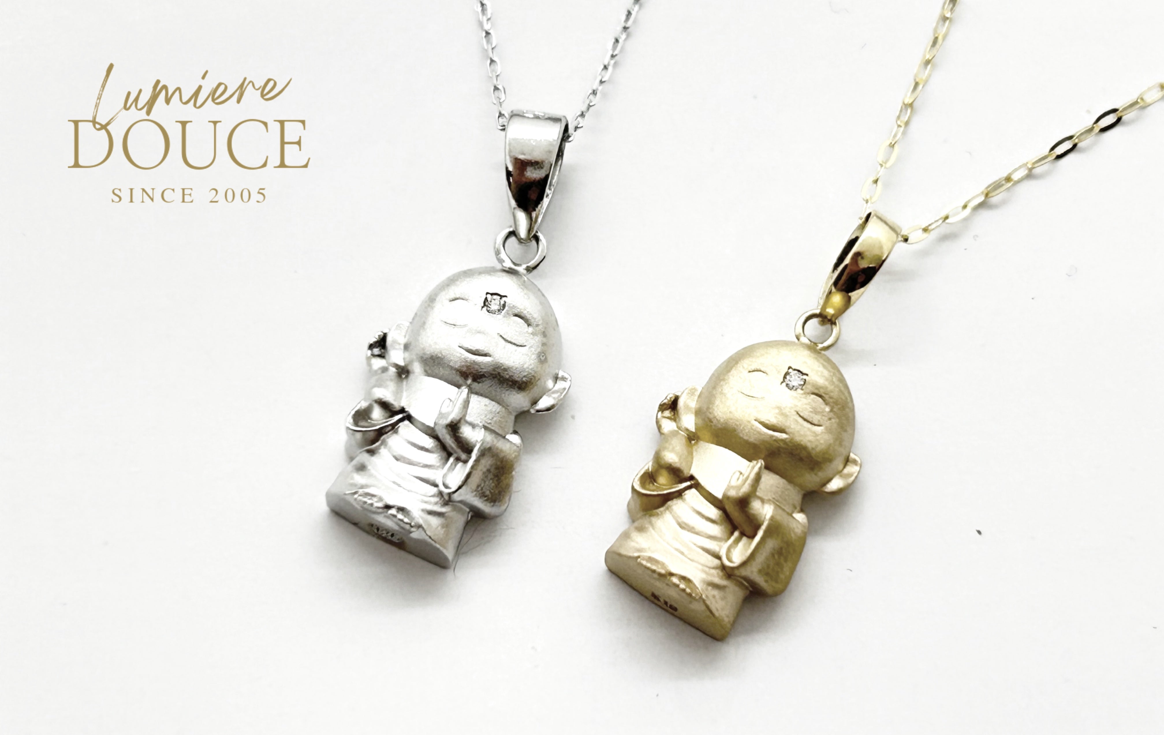 幸せになる為の、あなただけのお守りジュエリー（嬉聞耳地蔵ネックレス