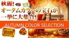 秋色の宝石！オータムカラーセレクション！
