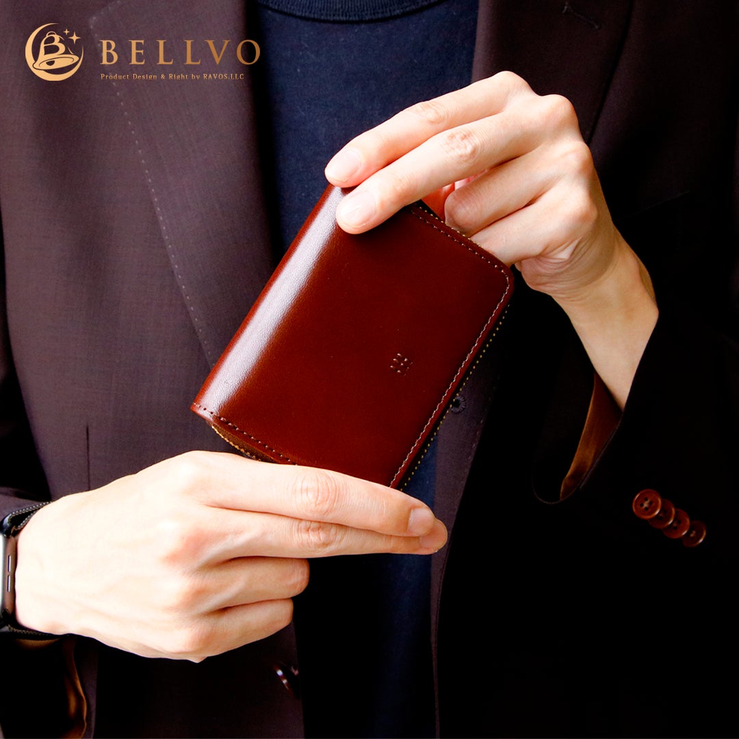 Makuake｜お札は折らず・膨れない新構造を実現したラウンドZIPミニ財布