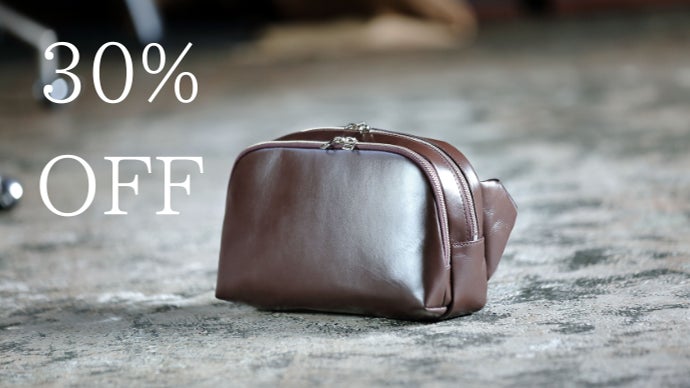 蛇腹ポケットで収納革命！本革ボディバッグ「フォカッチャ cornetto