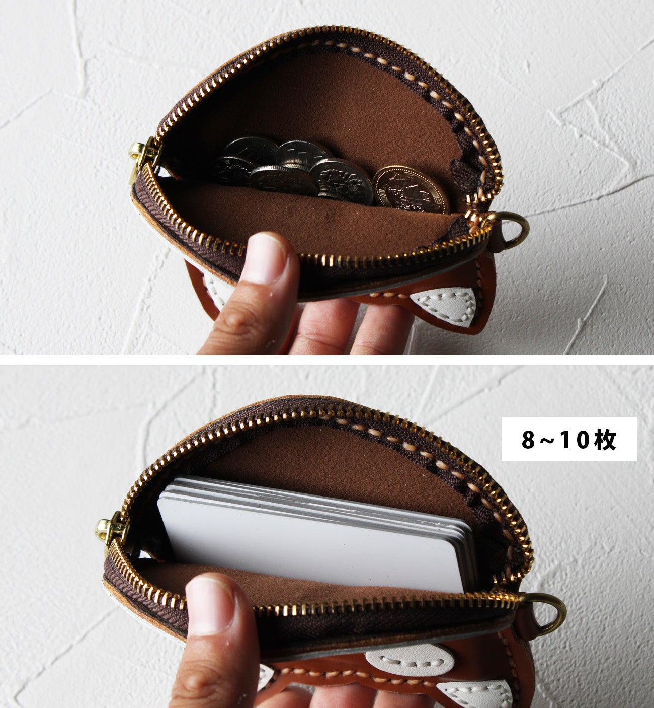 柴犬グッズ」柴犬をモチーフにしたシバポーチ！本革の温もり×柴犬の愛