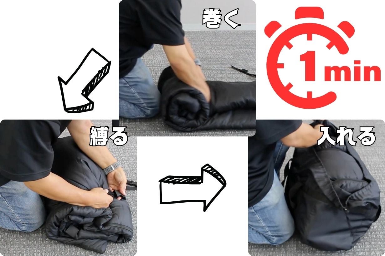 【中古】Makuake　寝袋（シェラフ）マスナラ 中古】Makuake 寝袋（シェラフ）マスナラの通販 by 0627｜ラクマ