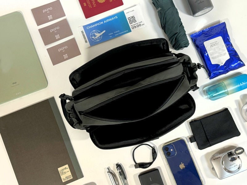 脅威の6層構造！ 圧倒的な18個のポケット！で収納上手な多機能