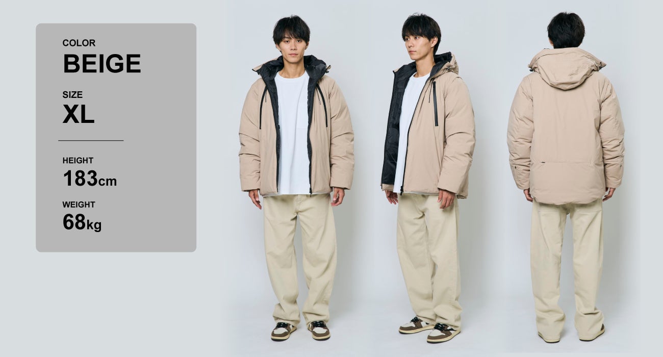 Makuake｜【すぐ届く／売切御免】5300万円超えの『手ぶらダウン