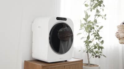 ESTILO 電気式乾燥機 コンパクト ホワイト 2024年製 部屋干しゼロへ。タオル20枚も一気乾燥。自動でしわも防止|小型