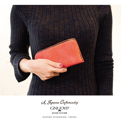 絶滅危惧手の匠技。僅か1cmの厚み＆ワンタッチ開閉！新感覚のがまぐち