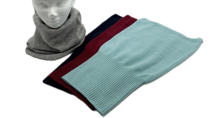 ボリューム、ふわふわが格段アップ！自由に変化するカシミヤ100%の新