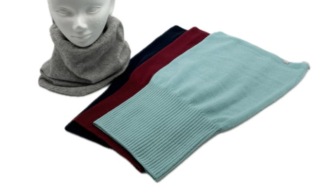 ボリューム、ふわふわが格段アップ！自由に変化するカシミヤ100%の新