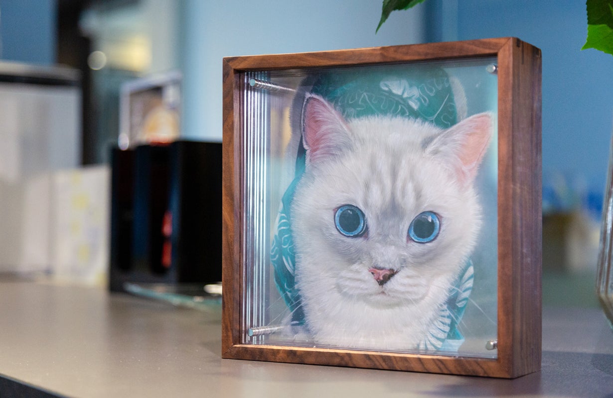 ペットとの思い出を新しい形で残せる！完全オーダーメイド立体アクリル