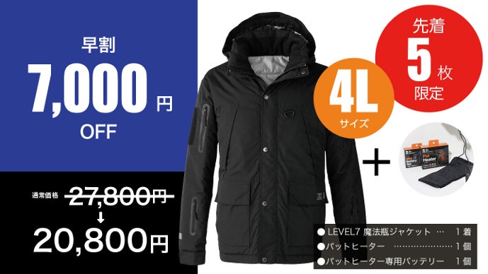 プロスペック機能満載！極寒で働くワーカーの声から生まれた魔法瓶