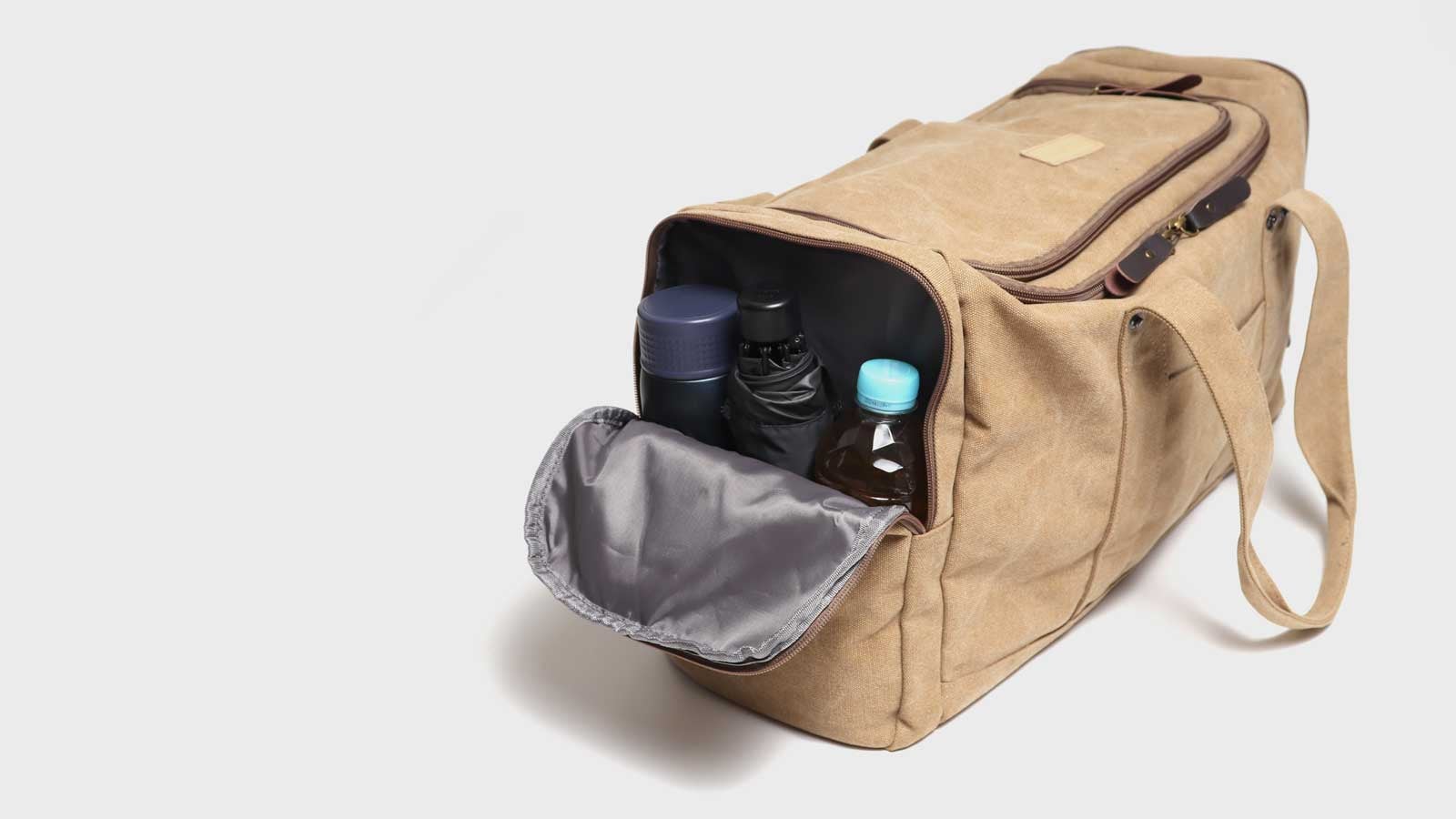30L大容量かつ丈夫で軽量！全開フルオープンで出し入れ楽々！BOX型帆布