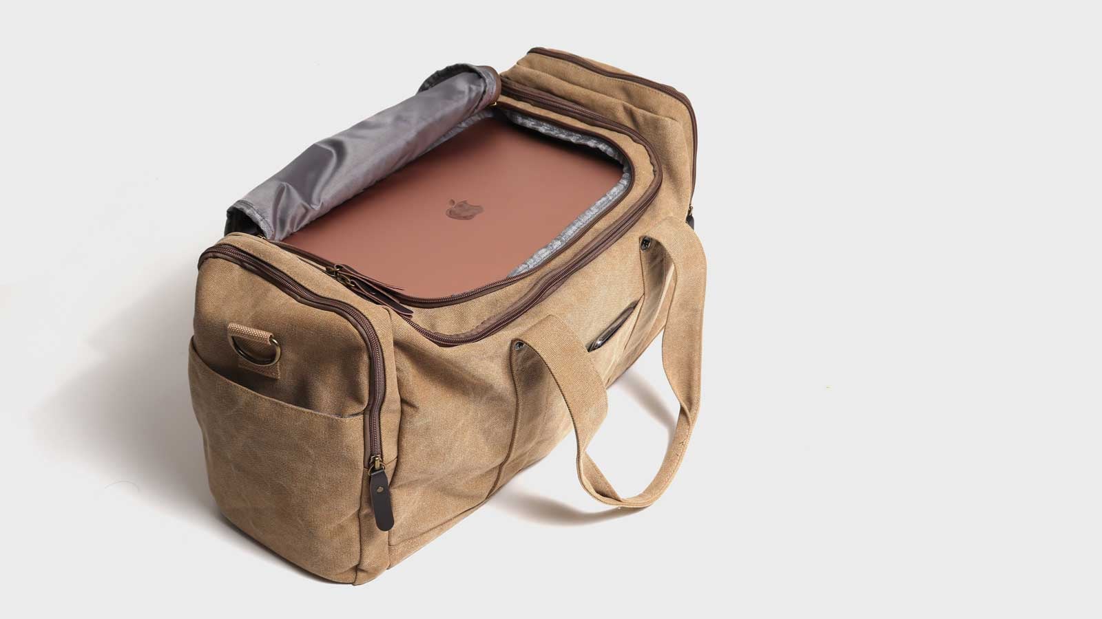 MCM ボストンバッグ大容量 30L大容量かつ丈夫で軽量！全開フルオープンで出し入れ楽々！BOX型帆布