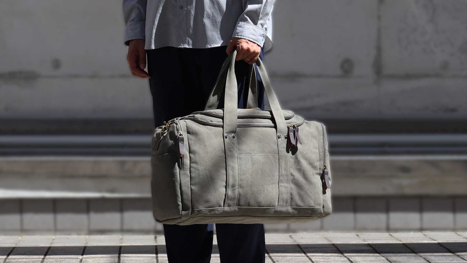 30L大容量かつ丈夫で軽量！全開フルオープンで出し入れ楽々！BOX型帆布