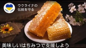 ウクライナの伝統を守る。美味しいはちみつで応援しよう