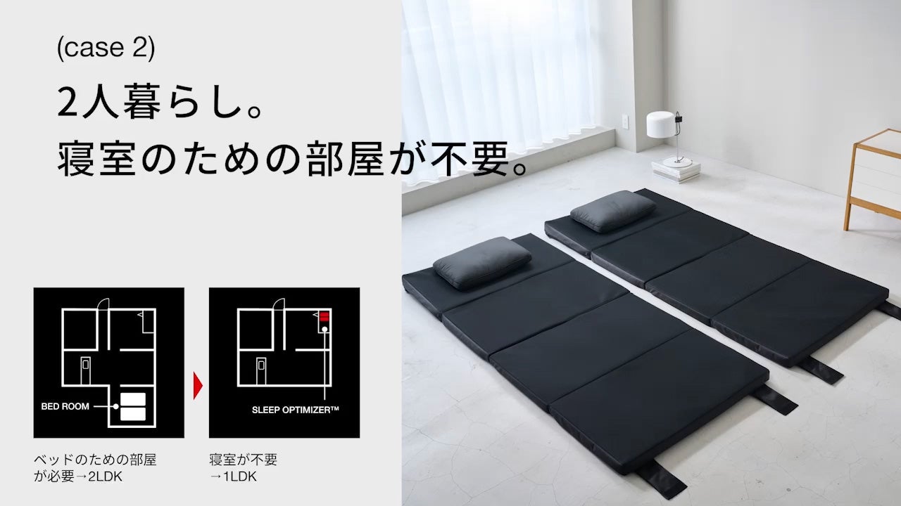 【未使用品】TEIJIN SLEEP OPTIMIZER™ 3 in 1 BED SLEEP OPTIMIZER 3 in 1 BED｜生活用品｜暮らしを最適化する