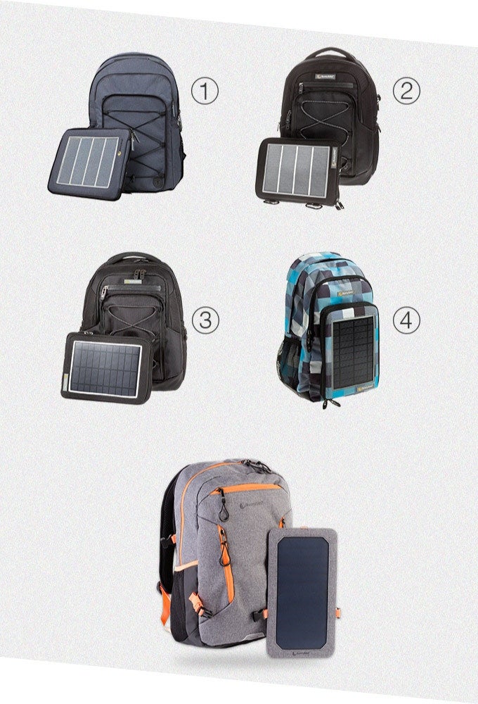 着脱式ソーラーパネル搭載！お洒落バックパック「Explorer+