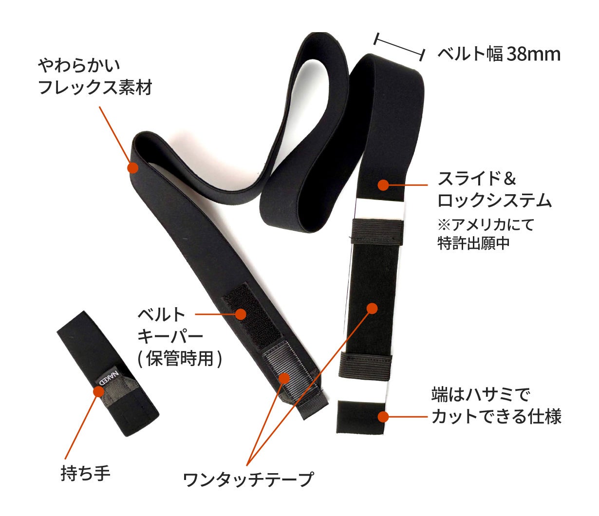 1秒でフィット】超快適 ! 体型が変わってもずっと使えるストレッチ